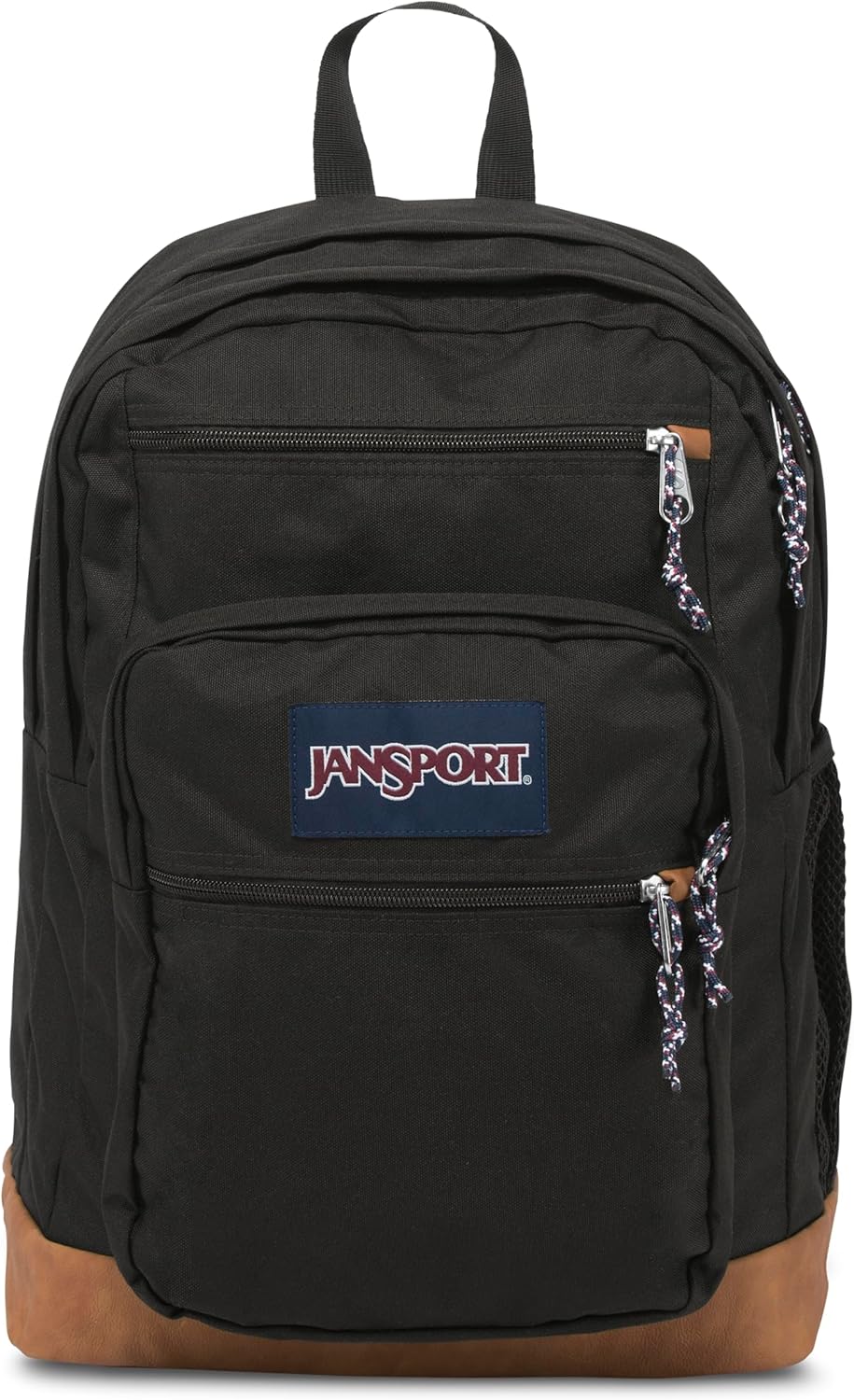 JanSport Cool Backpack, with 15-inch Laptop Sleeve – Large Computer Bag Rucksack with 2 Compartments, Ergonomic Straps, Black